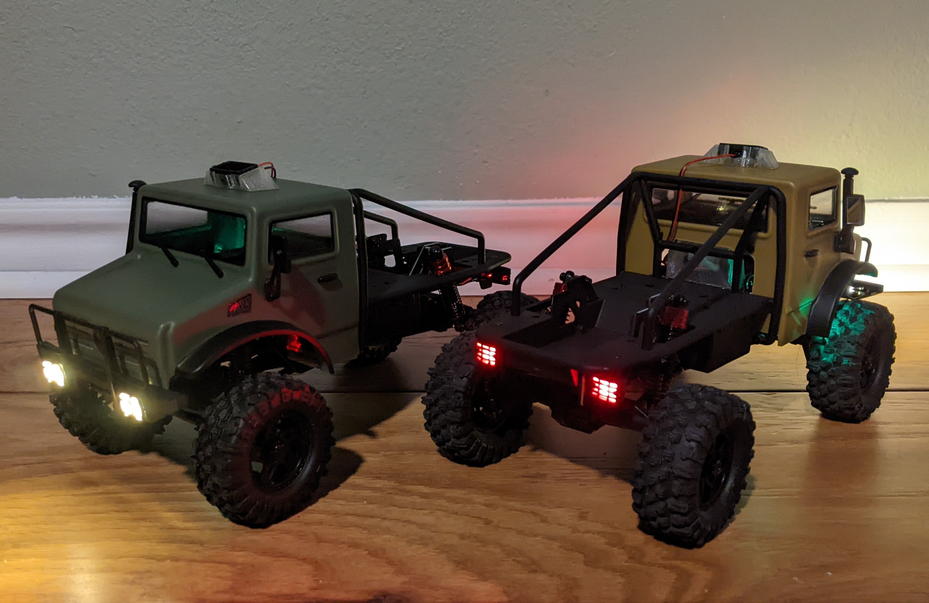 Trucks with only camera attachment