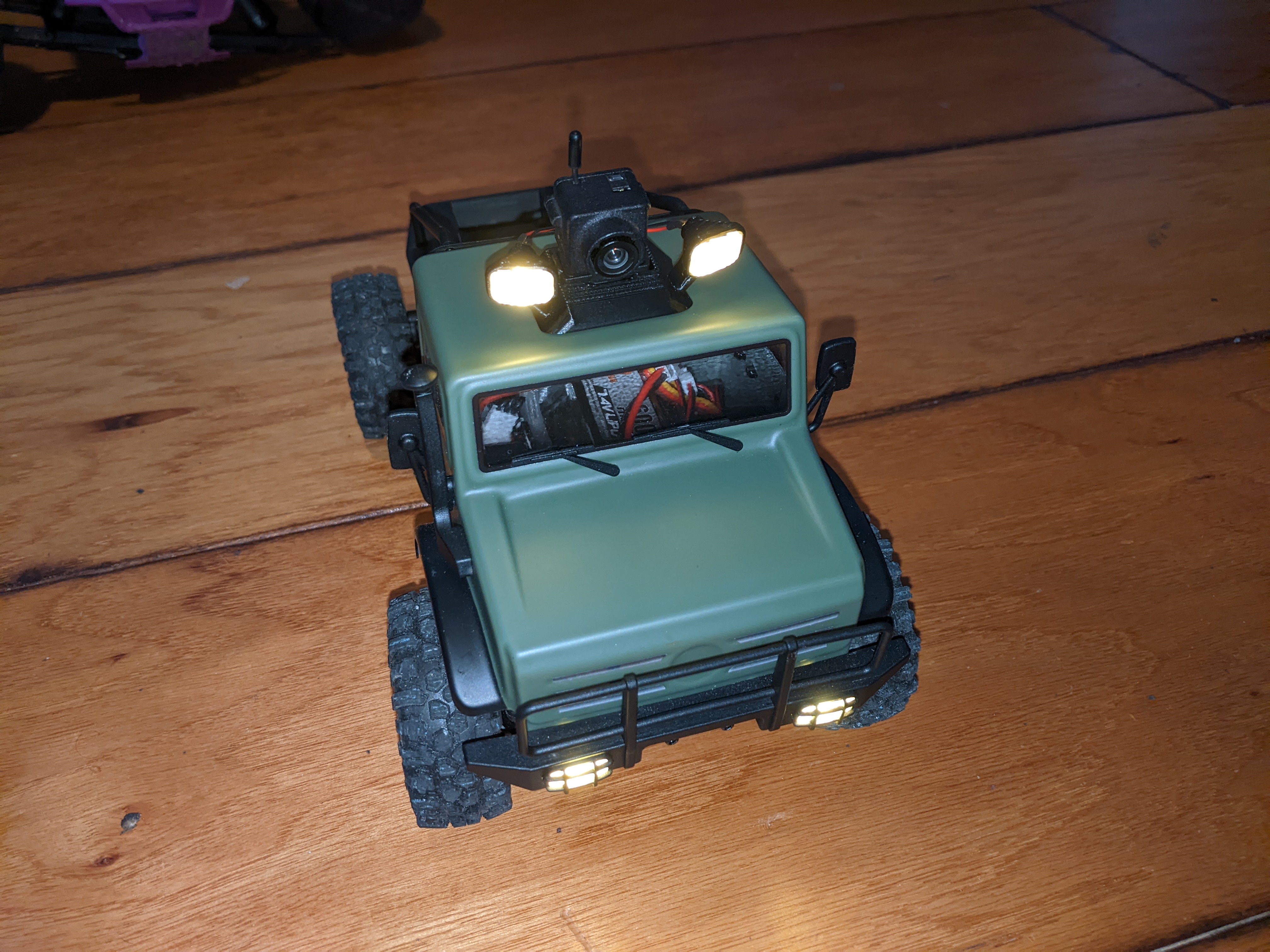 1st revision of extra lighting